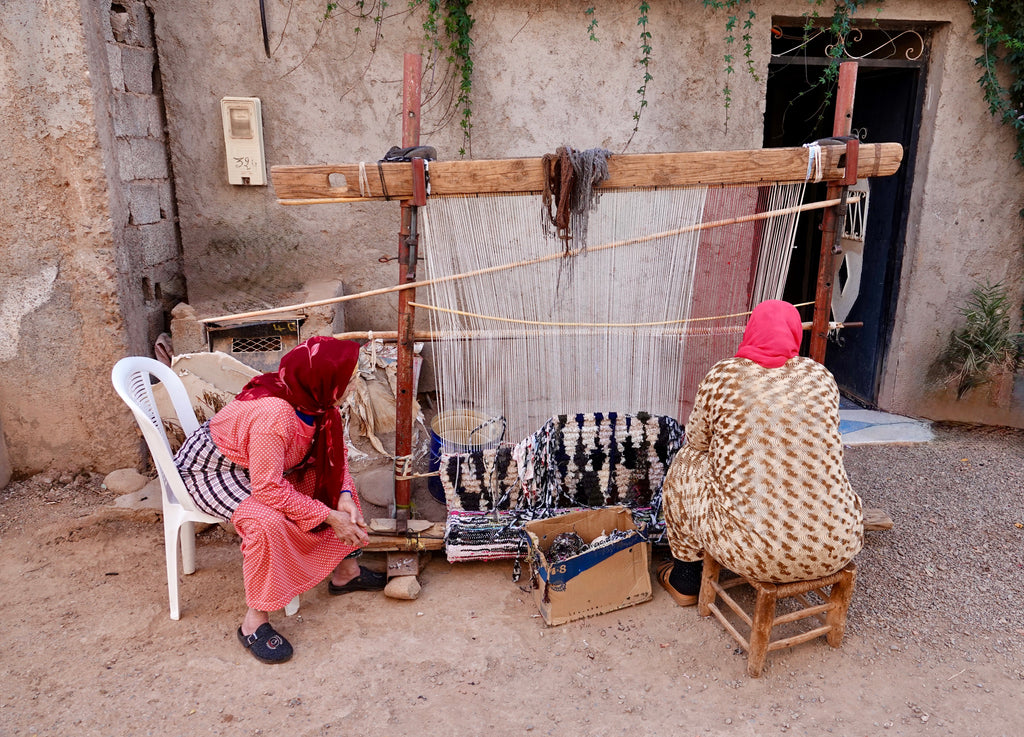 How Moroccan Rugs Are Made