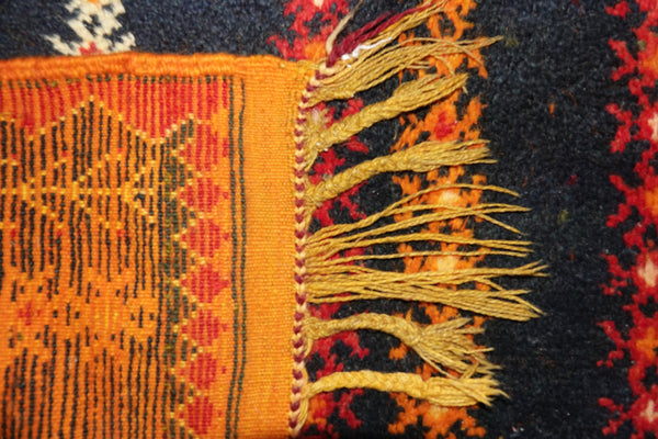 Carpet Bni Mrirt Berber Rug - Vibrant, Rich, & Royal