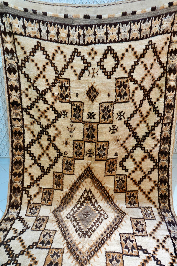 Azilal Bni Ouarain Berber Rug - Radiant Moroccan Jewel