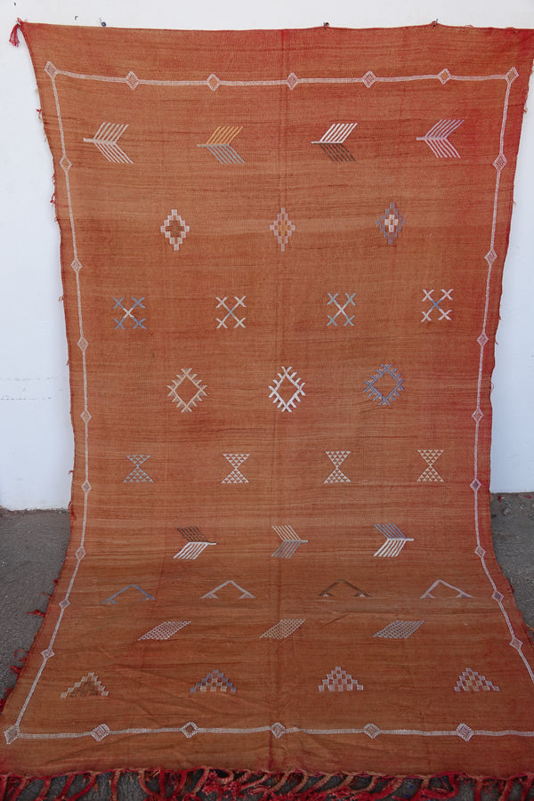 Kilim Sabra Berber Rug- Desert Sunrise Glow