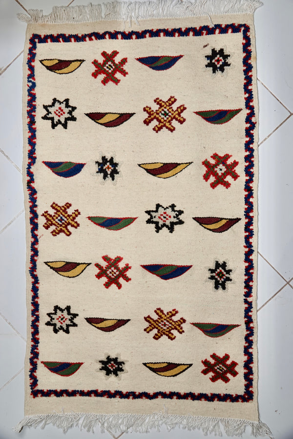 Akhnif Berber Rug - Nomadic Threads Magic